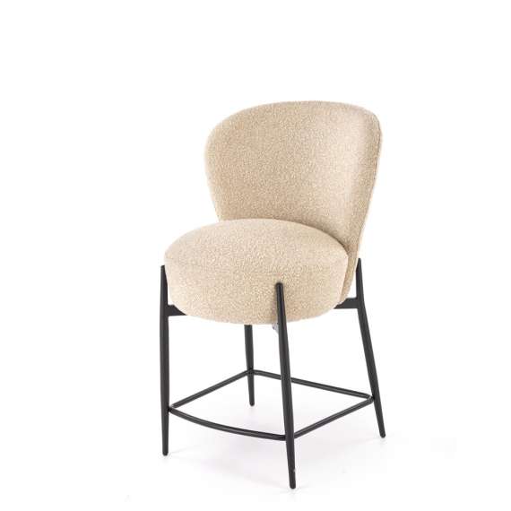 Barstol KADYKS - beige stoff - sorte ben