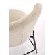 Barstol KADYKS - beige stoff - sorte ben