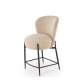 Barstol KADYKS - beige stoff - sorte ben