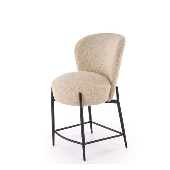 Barstol KADYKS - beige stoff - sorte ben