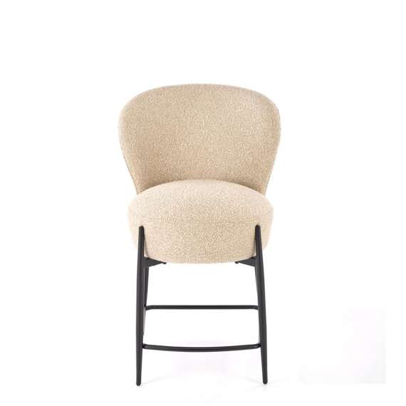 Barstol KADYKS - beige stoff - sorte ben