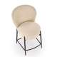 Barstol KADYKS - beige stoff - sorte ben
