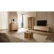 Sofabord Nabu 90 cm - eik - rundt bord - japandi stil
