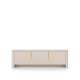 Tv-benk Bari 168x52 cm - cashmere - 3 dører