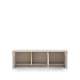 Tv-benk Bari 168x52 cm - cashmere - 3 dører