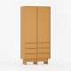 Garderobe Kabe SZK04 90-120x210 cm - Flere farger - 2 dører - 6 skuffer