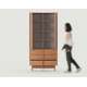 Garderobe Kabe SZK04 90-120x210 cm - Flere farger - 2 dører - 6 skuffer