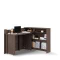 Work Concept skrivebord 115 cm - Sammenleggbart skrivebord - mørk eik