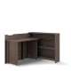 Work Concept skrivebord 115 cm - Sammenleggbart skrivebord - mørk eik