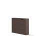 Work Concept skrivebord 115 cm - Sammenleggbart skrivebord - mørk eik