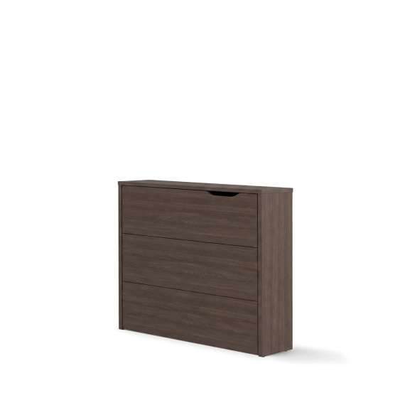 Work Concept skrivebord 115 cm - Sammenleggbart skrivebord - mørk eik