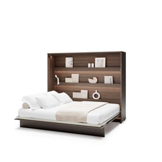 Skapseng Bed Concept 160x200 - horisontal - mørk eik
