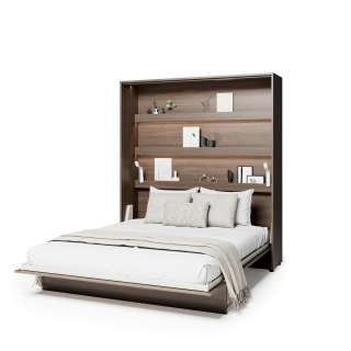 Skapseng Bed Concept 180x200 - vertikal - mørk eik