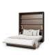 Skapseng Bed Concept 180x200 - vertikal - mørk eik