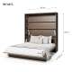 Skapseng Bed Concept 180x200 - vertikal - mørk eik