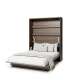Skapseng Bed Concept 160x200 - vertikal - mørk eik