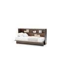 Skapseng Bed Concept 90x200 - horisontal - mørk eik