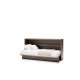 Skapseng Bed Concept 90x200 - horisontal - mørk eik