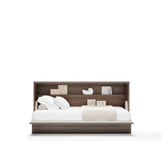 Skapseng Bed Concept 90x200 - horisontal - mørk eik