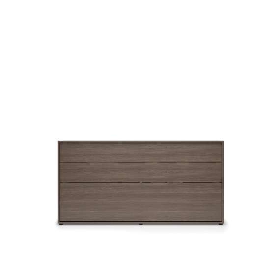 Skapseng Bed Concept 90x200 - horisontal - mørk eik