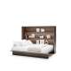 Skapseng Bed Concept 140x200 - horisontal - mørk eik