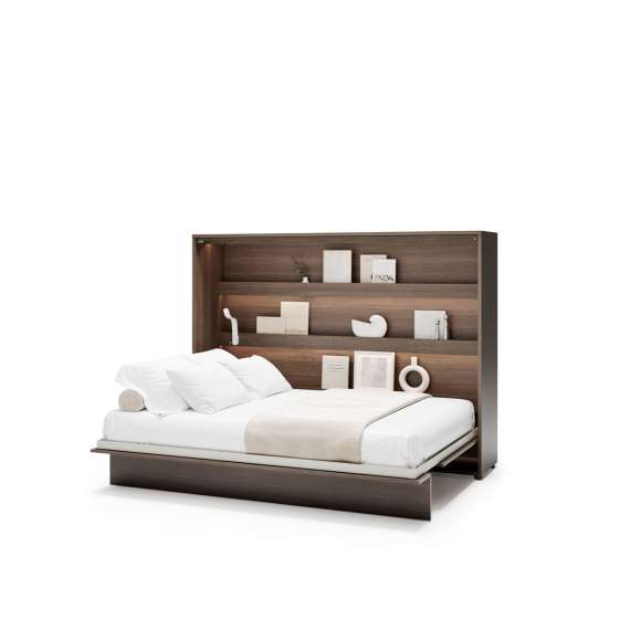 Skapseng Bed Concept 140x200 - horisontal - mørk eik