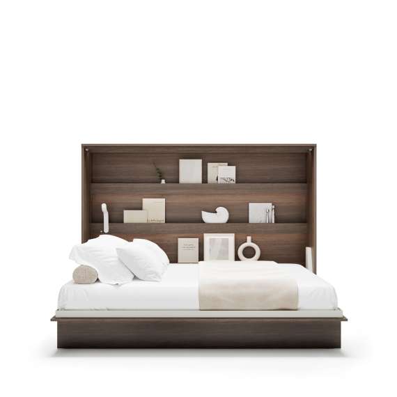 Skapseng Bed Concept 140x200 - horisontal - mørk eik