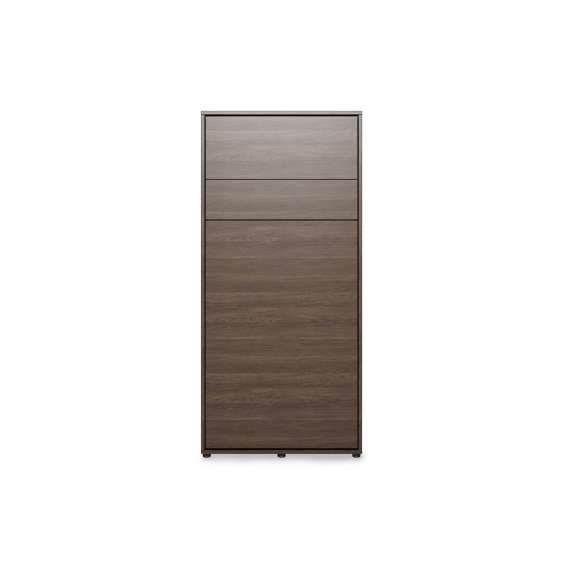 Skapseng Bed Concept 90x200 - vertikal - mørk eik