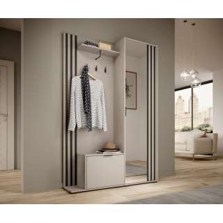 Entrégarderobe Nelly 131x192 cm -  Speil - Spiler