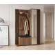 Entrégarderobe Nelly 131x192 cm -  Speil - Spiler