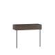 Konsollbord Dunari 100x40 - brun eik - 2 skuffer - veggmontert