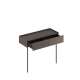 Konsollbord Dunari 100x40 - brun eik - 2 skuffer - veggmontert