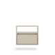 Vegghengt nattbord Zolia - 40x34 cm - cashmere - 1 skuff