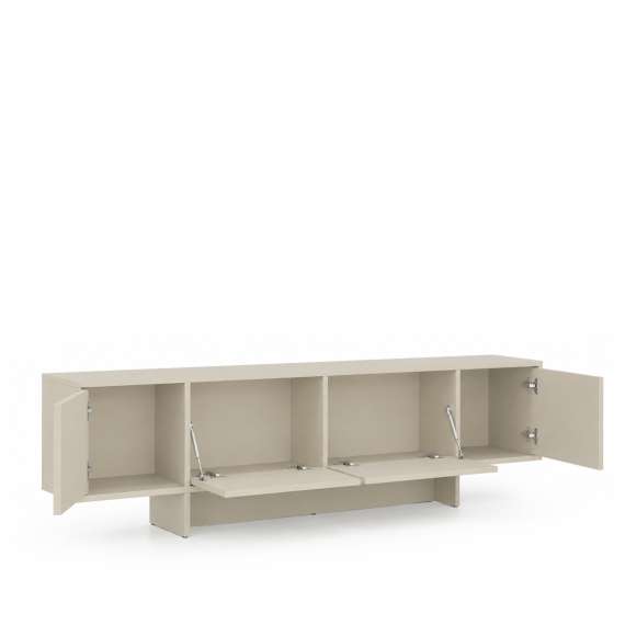Tv-benk Zolia 180x47 cm - cashmere - 4 dører