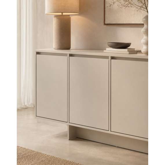 Skjenk Zolia 180x77 cm - cashmere - 4 dører