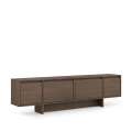 Tv-benk Zolia 180x47 cm - valnøtt - 4 dører