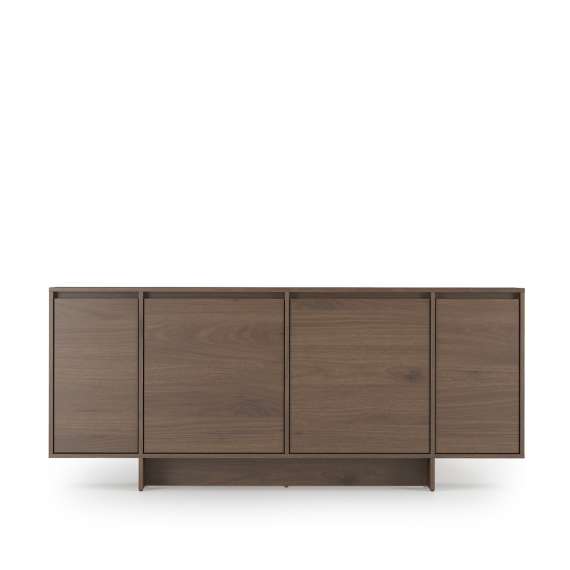 Skjenk Zolia 180x77 cm - valnøtt - 4 dører