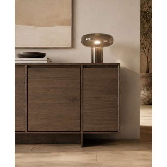 Skjenk Zolia 180x77 cm - valnøtt - 4 dører