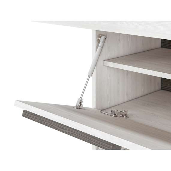 Skoskap Blanco 55x96 cm - snøfuru - grå furu