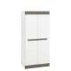 Garderobe Blanco 92x202 cm - snøfuru - grå furu - 2 dører