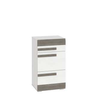 Skoskap Blanco 55x96 cm - snøfuru - grå furu