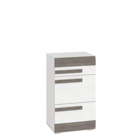 Skoskap Blanco 55x96 cm - snøfuru - grå furu