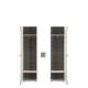 Garderobe Blanco 55x202 cm - snøfuru - grå furu - 1 dør