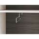 Garderobe Blanco 55x202 cm - snøfuru - grå furu - 1 dør