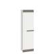 Garderobe Blanco 55x202 cm - snøfuru - grå furu - 1 dør