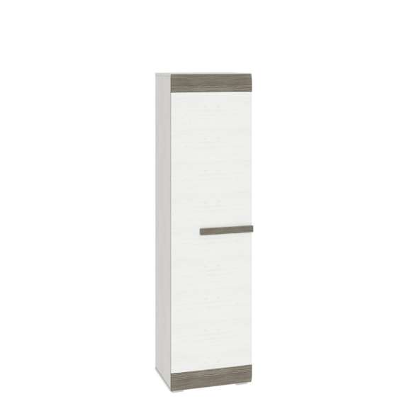 Garderobe Blanco 55x202 cm - snøfuru - grå furu - 1 dør