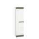 Skap Blanco 55x202 cm - snøfuru - grå furu - 1 dør