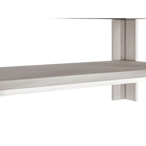 Sofabord Blanco 114x56 cm - snøfuru - grå furu