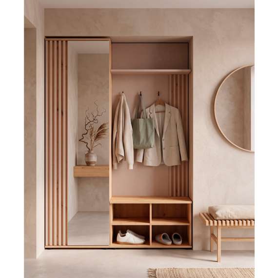 Entresett BREVAS-140x195 cm - eik artisan - cashmere