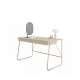 Skrivebord Match MB 135x67 cm - beige - med skuffer
